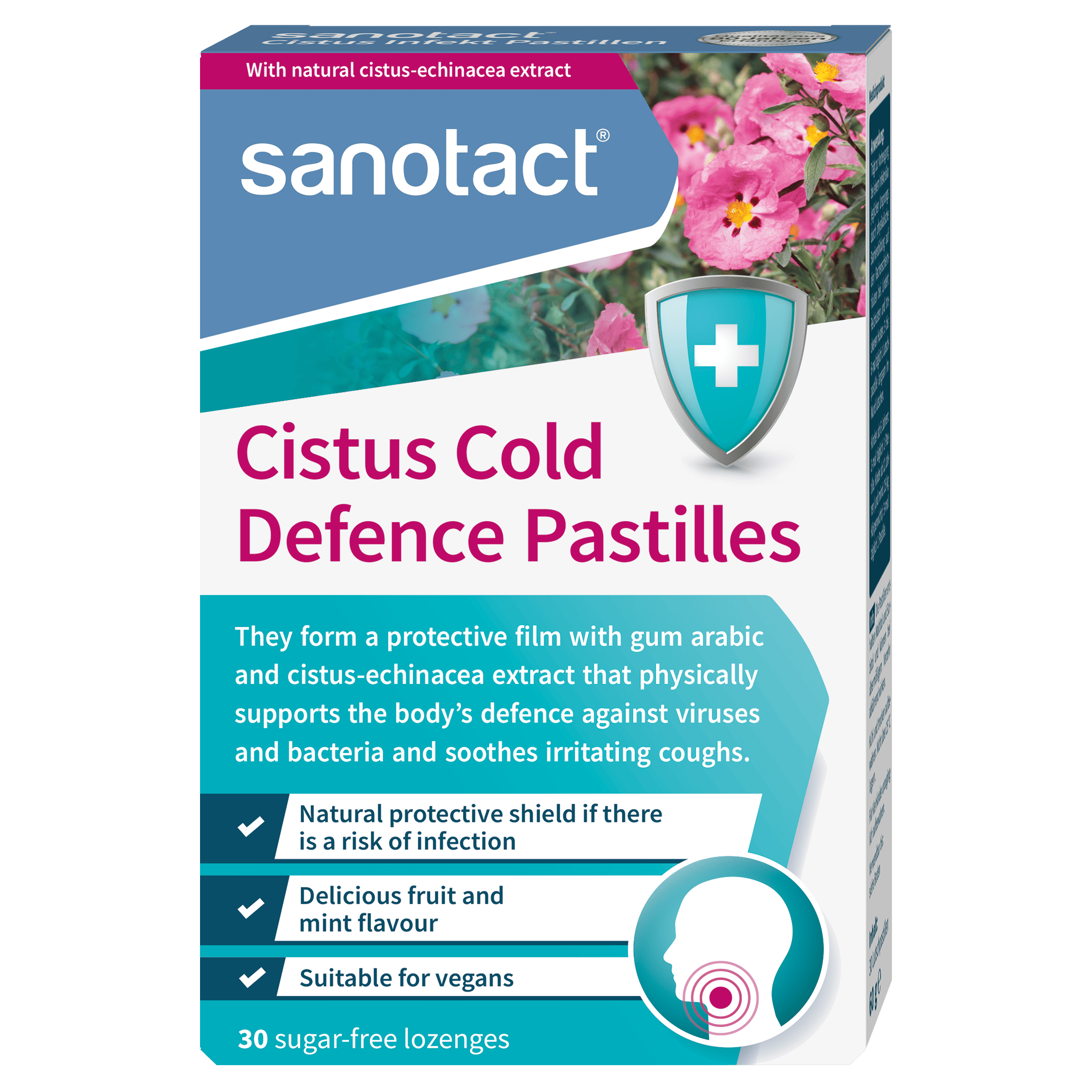 Cistus Cold Defence Pastilles – Cistus Lozenges