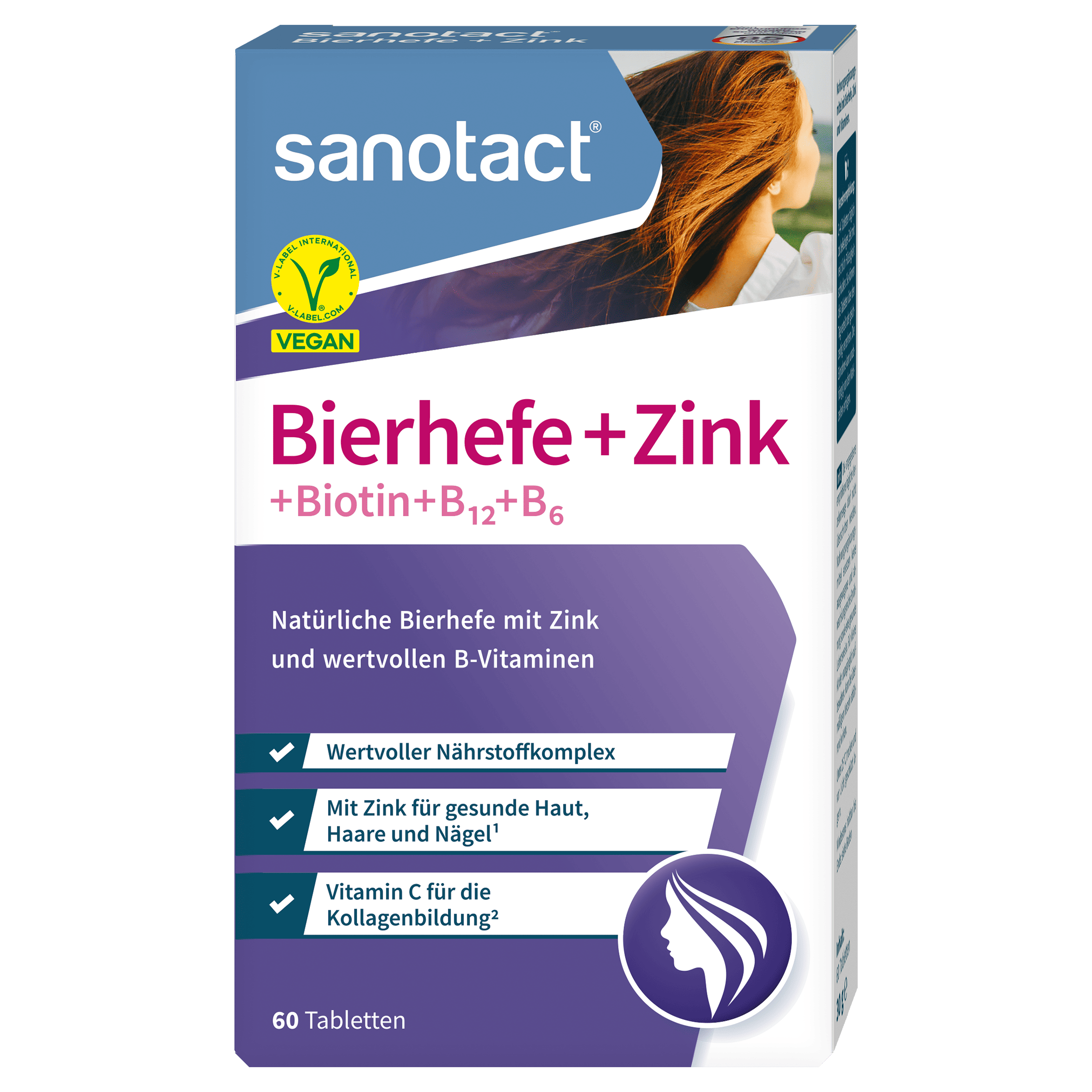 Bierhefe + Zink Tabletten