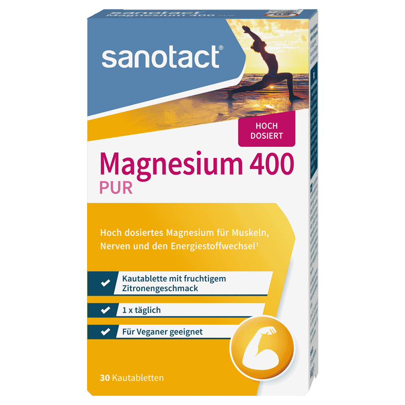 Magnesium 400 PUR – Magnesium Tabletten