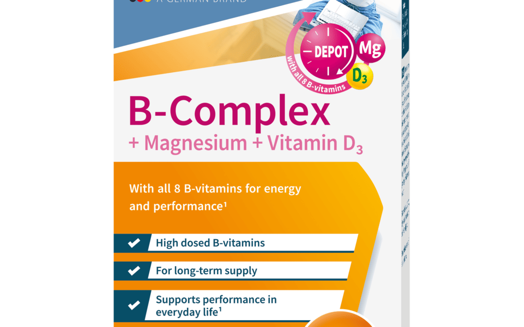 B-Complex + Magnesium for tiredness and fatigue