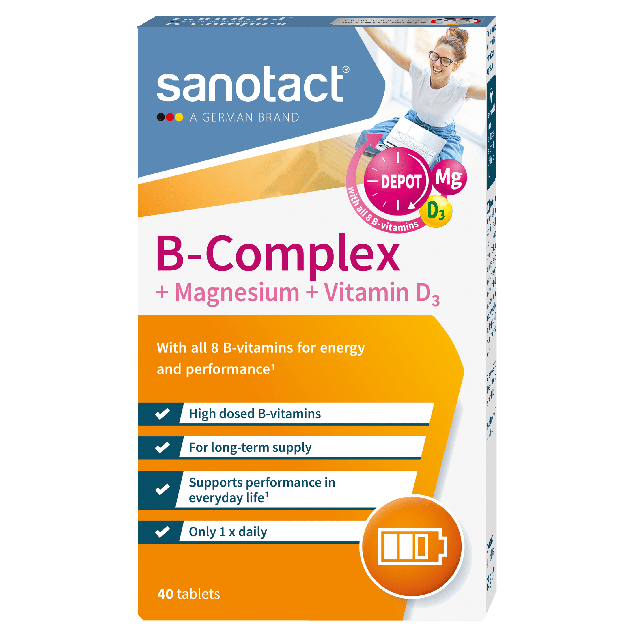 B-Complex + Magnesium for tiredness and fatigue