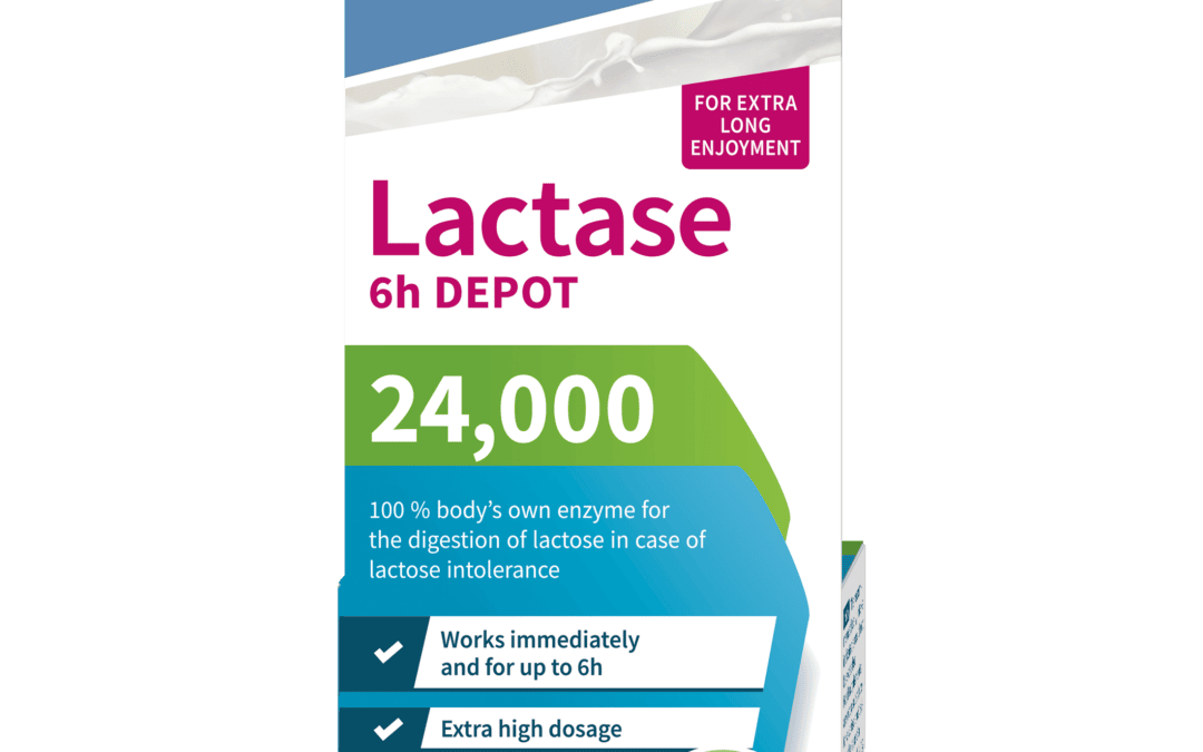 Lactase 24,000 6h DEPOT – Lactase Tablets