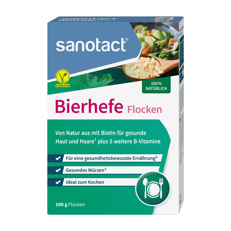 sanotact-Bierhefe-Flocken