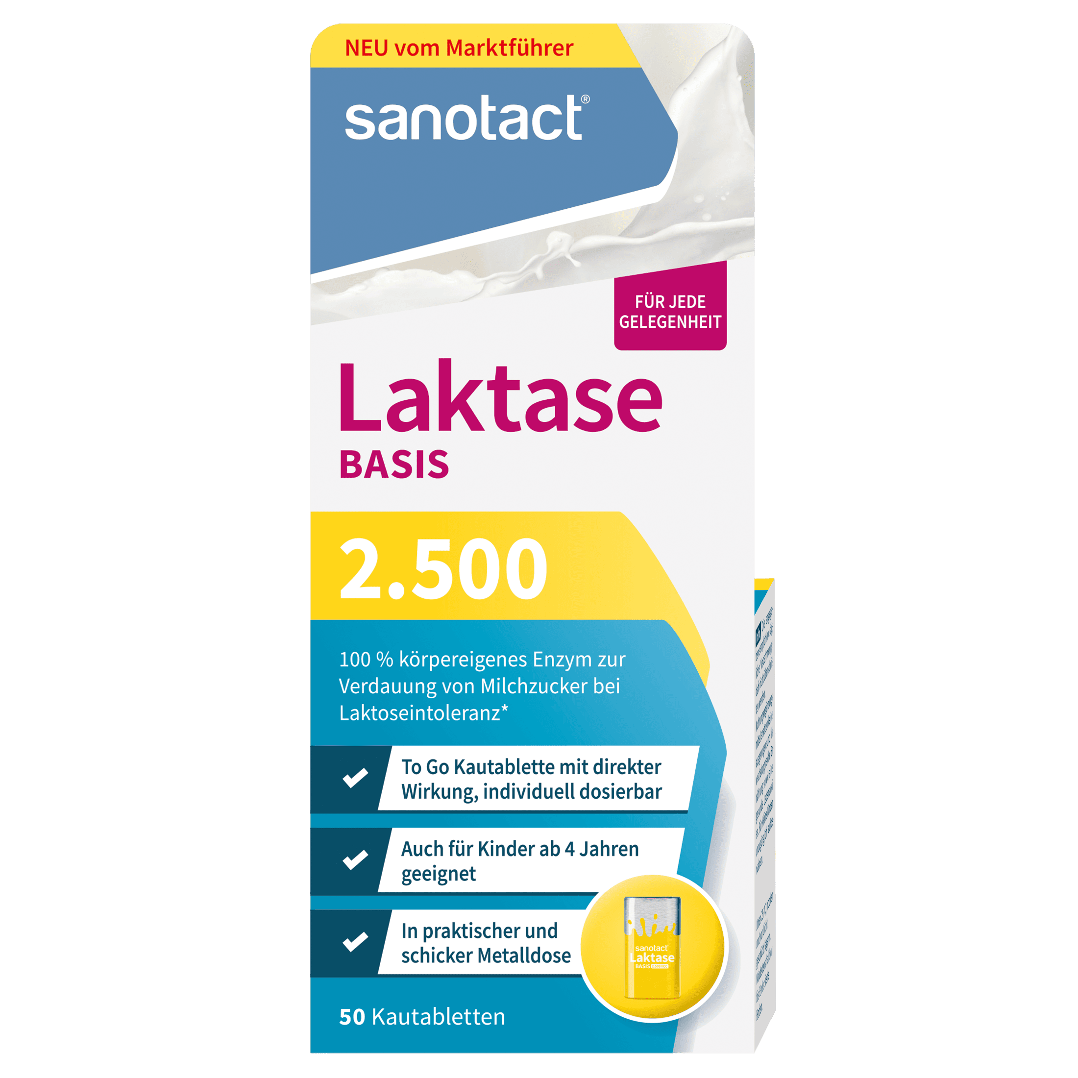Lactase 2,500 BASIS