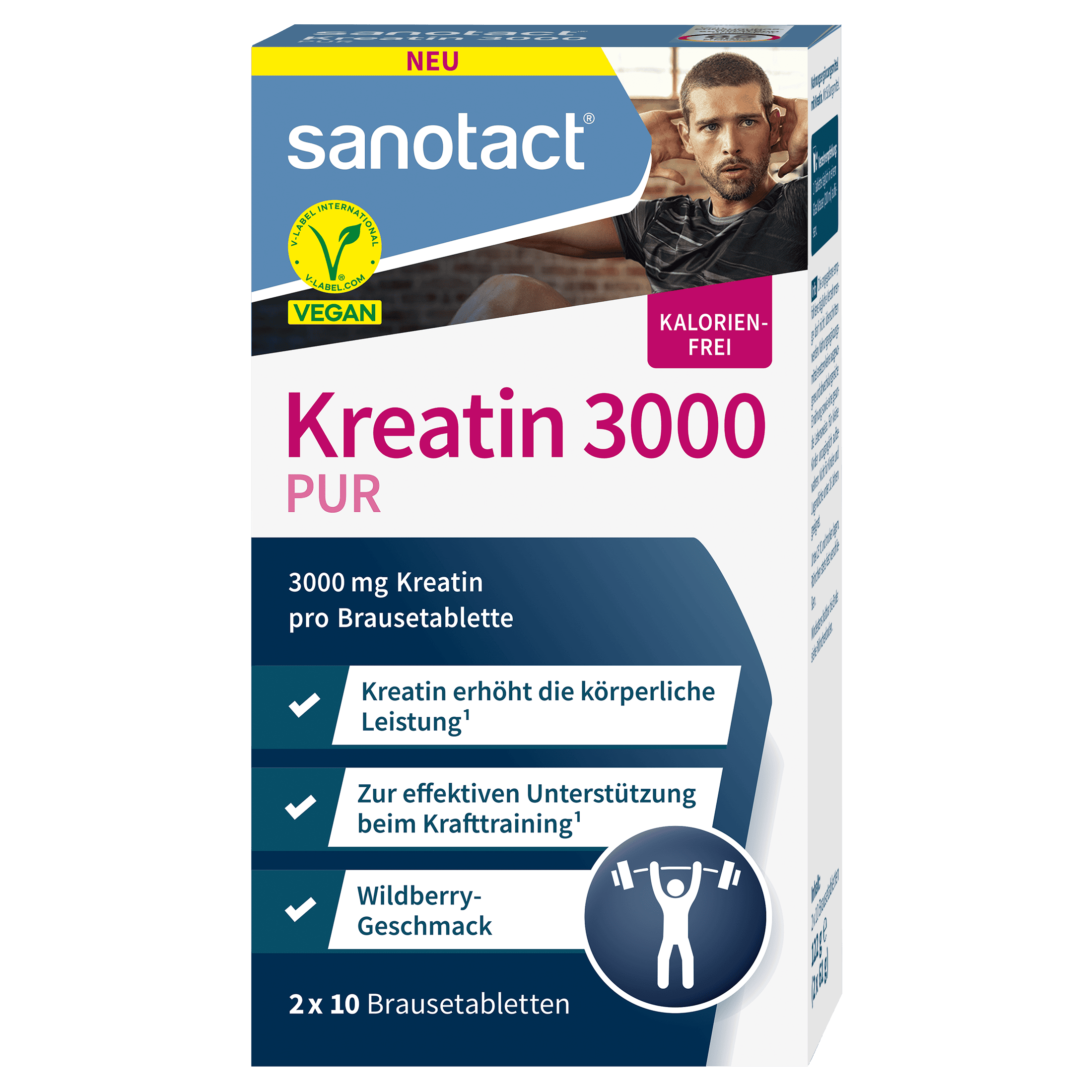 Creatine 3000 PURE – Creatin Tablets