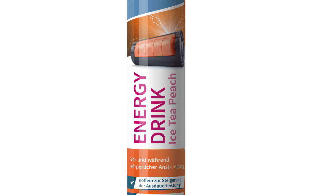 Energy Drink Ice Tea Peach