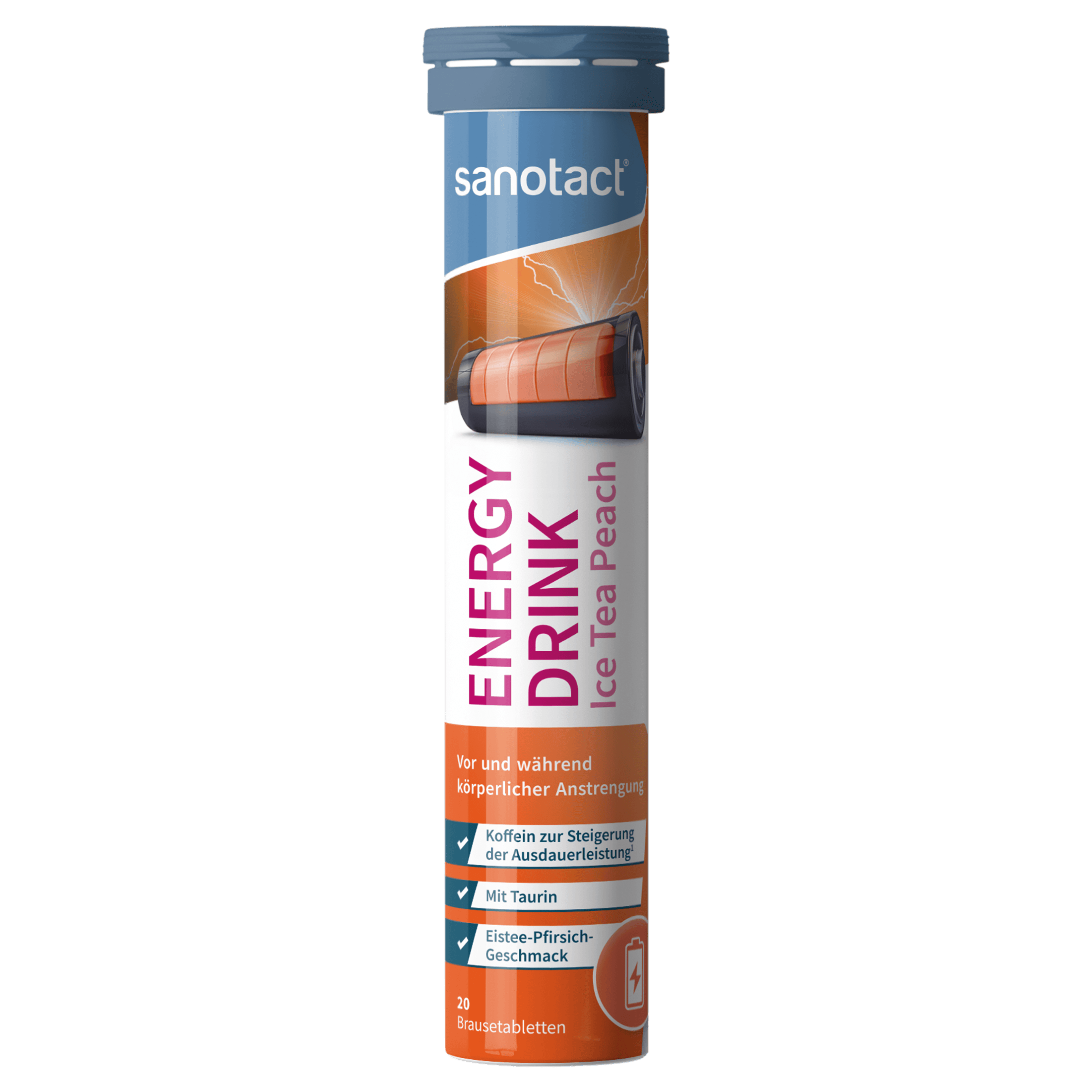 Energy Drink Ice Tea Peach