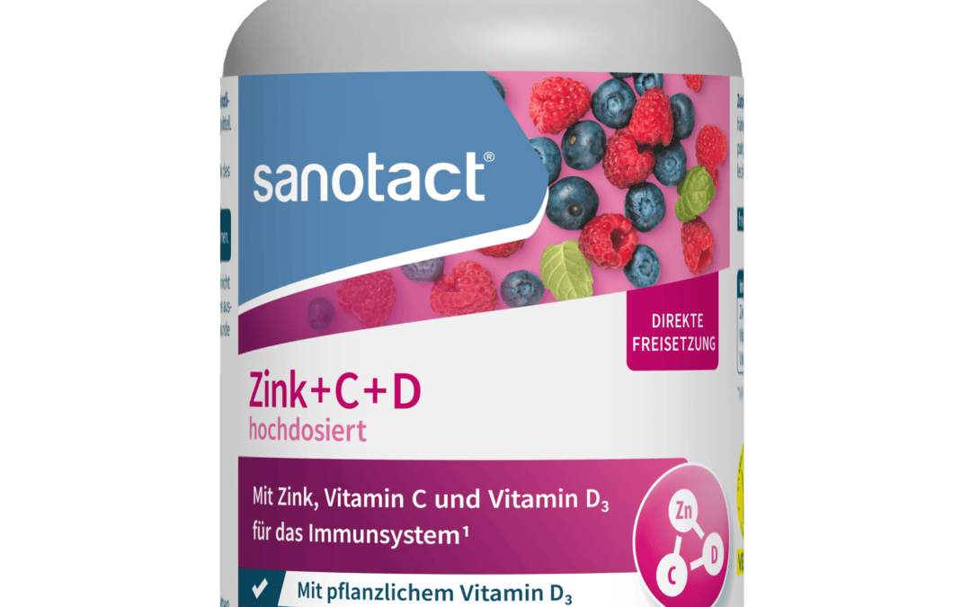 Zink + Vitamin C + Vitamin D