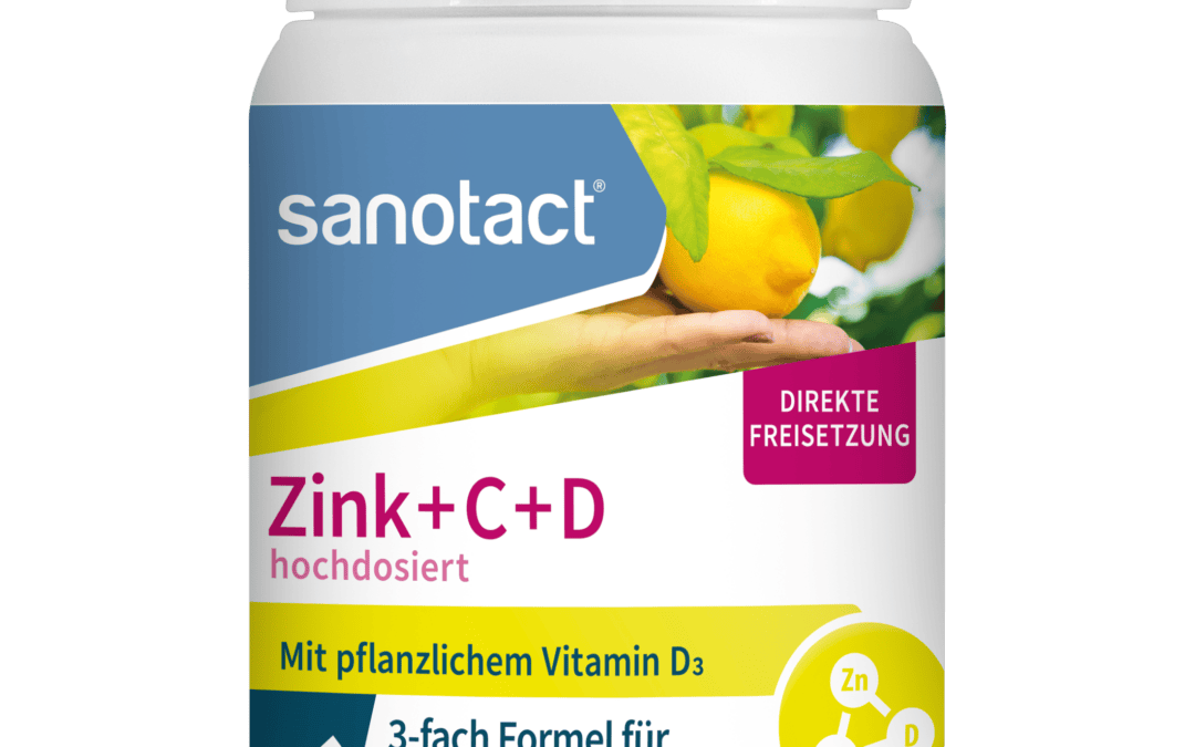 Zinc + C + D high dose lemon