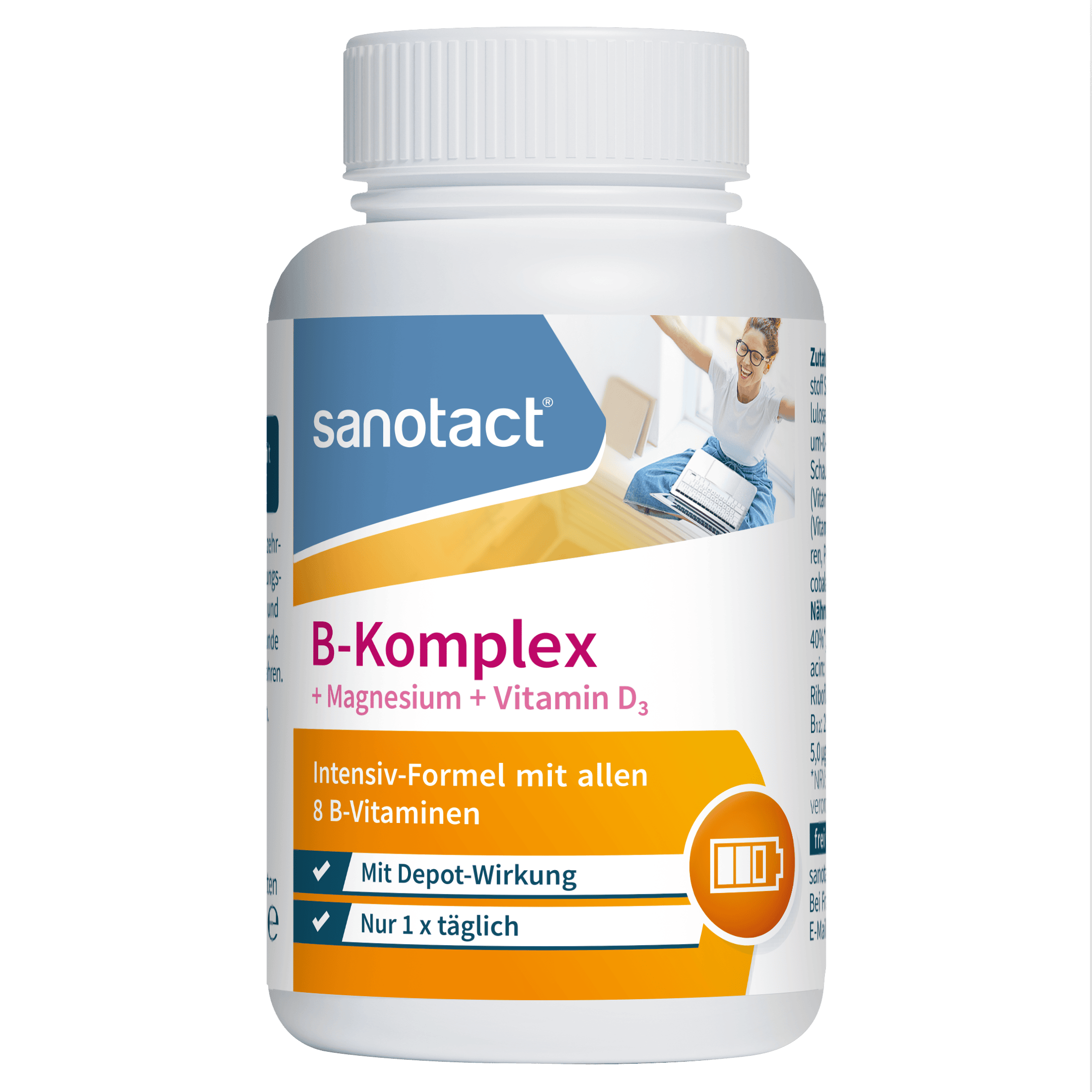 B-Komplex + Magnesium + Vitamin D3