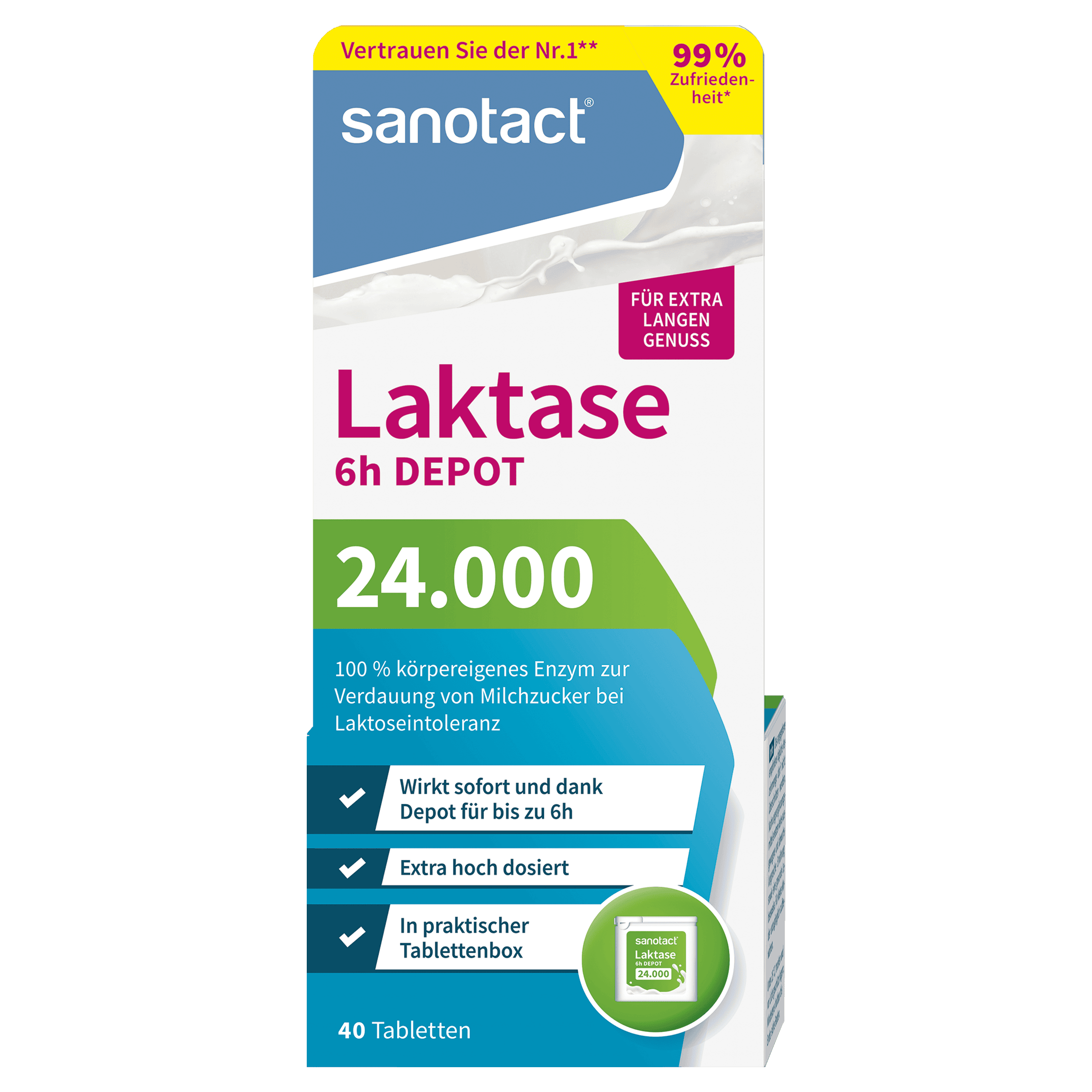 Laktase 24.000 6h DEPOT – Laktase Tabletten