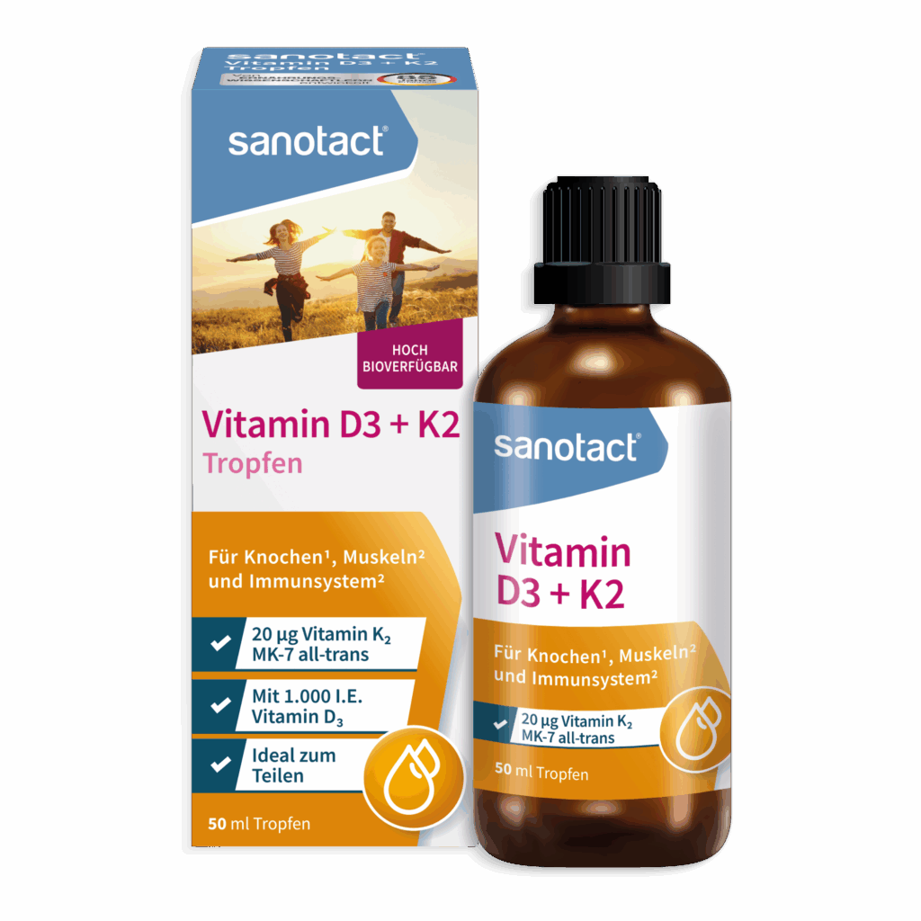 Vitamin D3 + K2 Tropfen