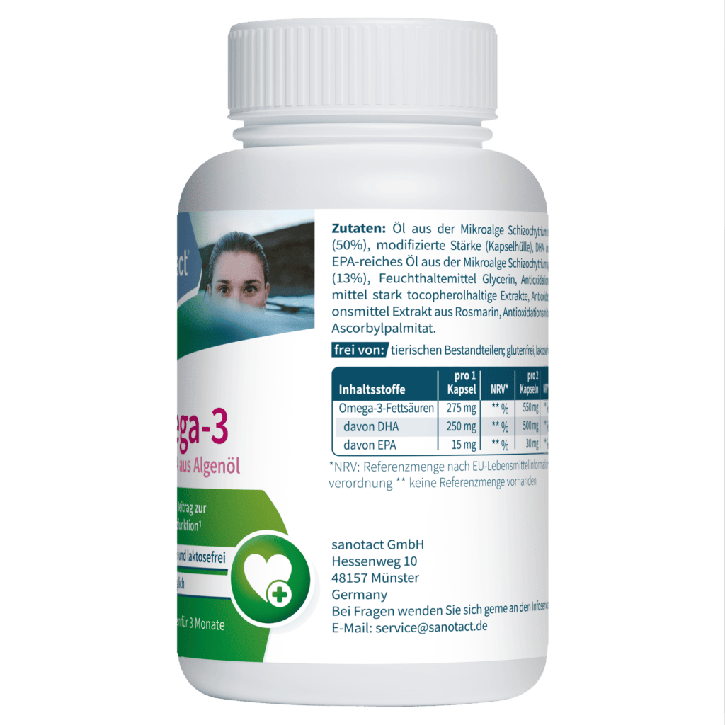 Omega-3 aus Algenöl